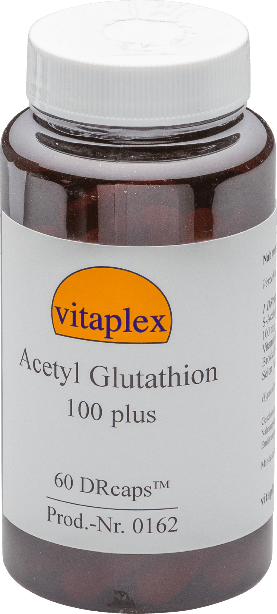 Acetyl Glutathion 100 Plus 60 DRcaps Vitaplex Topvitamine