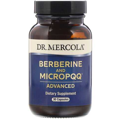Berberine & MicroPQQ Advanced (30 capsules) - Dr Mercola - Topvitamine