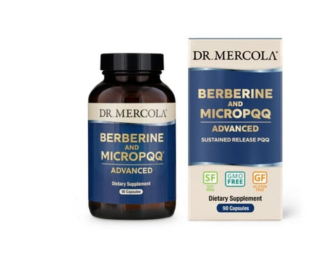 Berberine & MicroPQQ Advanced (90 capsules) - Dr Mercola - Topvitamine