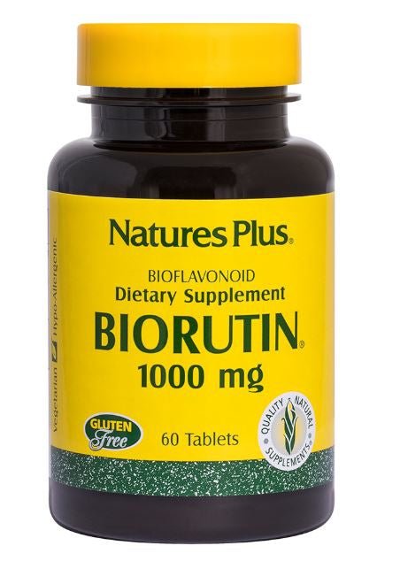 Biorutin 1000 mg (90 Tablets) - Nature's Plus - Topvitamine