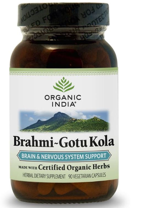 Brahmi - Gotu Kola (90 Veggie Caps) - Organic India - Topvitamine