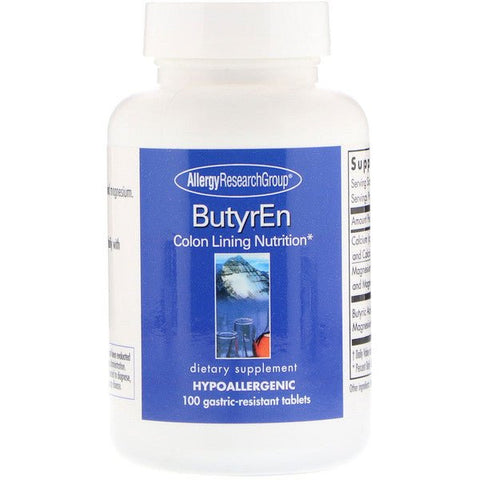 ButyrEn 100 Gastric - Resistant Capsules - Allergy Research Group - Topvitamine