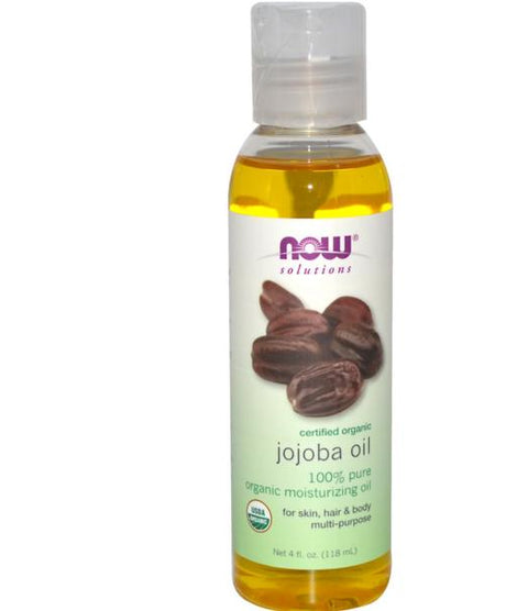 Certified Organic Jojoba Oil (118 ml) - Now Foods - Topvitamine