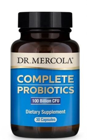 Complete Probiotics 100 Billion CFU (30 Capsules) - Dr. Mercola - Topvitamine
