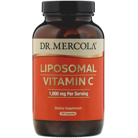 Dr. Mercola, Liposomal Vitamin C, 180 Capsules - Topvitamine