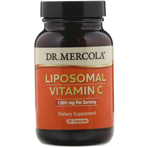 Dr. Mercola, Premium Supplements, Liposomal Vitamin C, 1,000 mg, 60 Licaps Capsules - Topvitamine