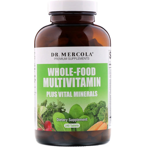 Dr. Mercola, Whole Food Multivitamin Plus, 240 Tablets - Topvitamine