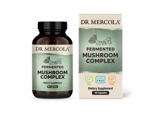 Fermented Mushroom Complex (90 per bottle) - Dr Mercola - Topvitamine