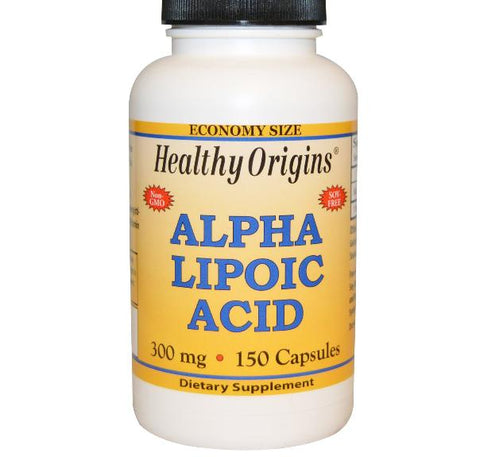 Healthy Origins, Alpha Lipoic Acid, 300 mg, 150 Capsules - Topvitamine