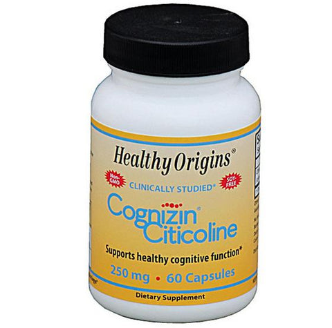 Healthy Origins, Cognizin Citicoline 250 mg, 60 Capsules - Topvitamine