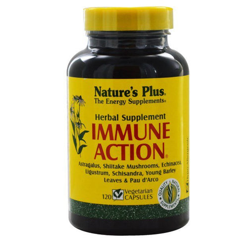 Immune Action (120 Veggie Caps) - Nature's Plus - Topvitamine