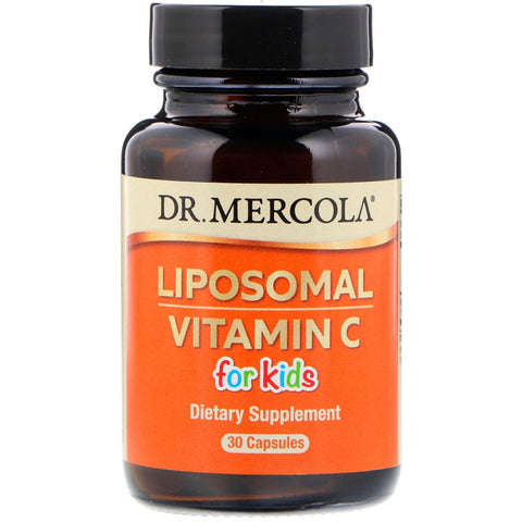 Liposomal Vitamin C for Kids 30 Capsules - Dr. Mercola - Topvitamine