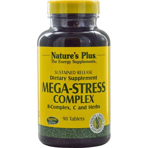 Mega - Stress Complex (90 Tablets) - Nature's Plus - Topvitamine