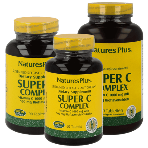 Super C Complex 1.000 mg S/R (60 tablets) - Nature's Plus - Topvitamine
