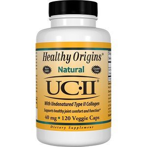 UC - II with Undenatured Type II Collagen 40 mg 120 Veggie Caps Healthy Origins - Topvitamine