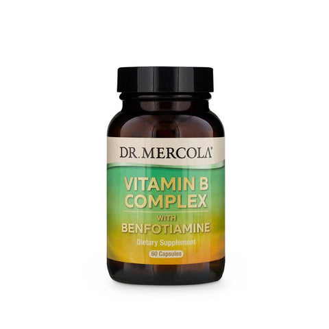 Vitamin B Complex (60 Capsules) - Dr. Mercola - Topvitamine
