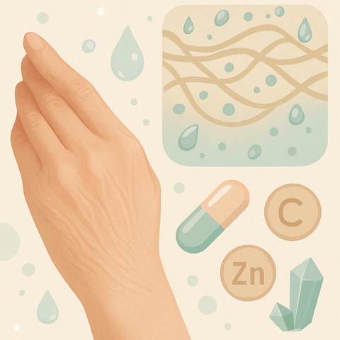 crepey skin deficiency