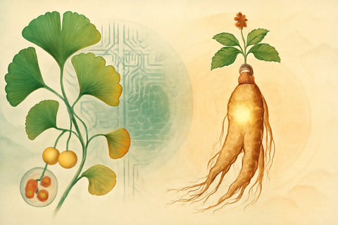 Ginkgo vs Ginseng for Mental Energy: Which Works Better? (2026) - Topvitamine