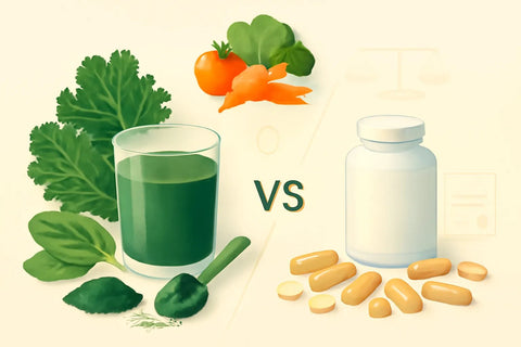 Greens Powder vs Multivitamin: Which Is Better in 2026? - Topvitamine