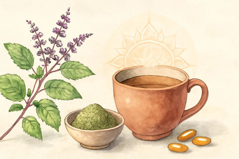 Holy Basil Supplement: Benefits, Dosage & Safety (2026) - Topvitamine