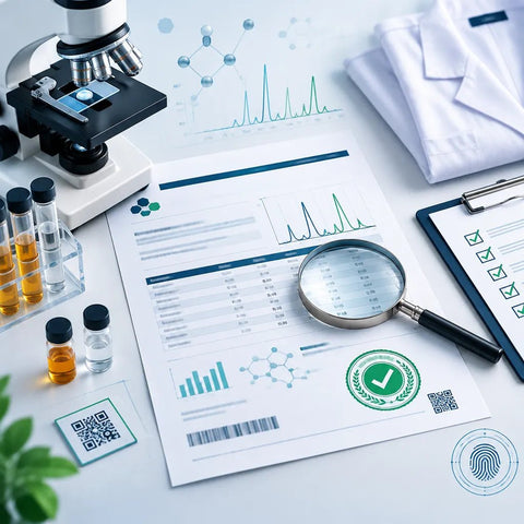 How to Read a COA (Certificate of Analysis) – 2026 Guide - Topvitamine