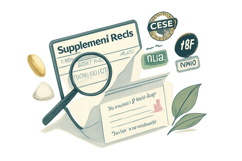 How to Read a Supplement Label: A Complete Step-by-Step Guide - Topvitamine