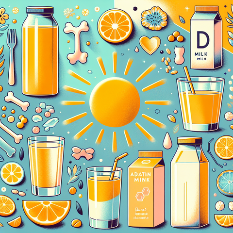 Vitamin D drink