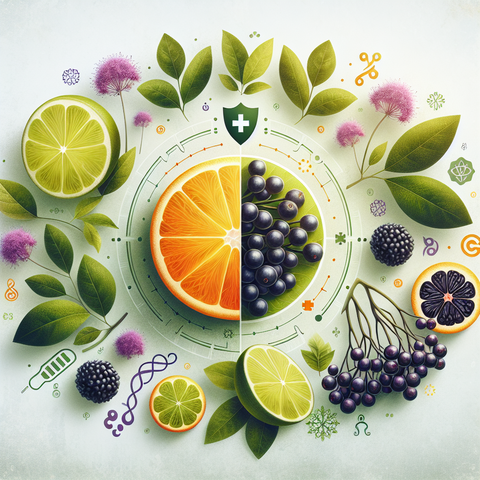 Is vitamin C or elderberry better for the immune system? - Topvitamine