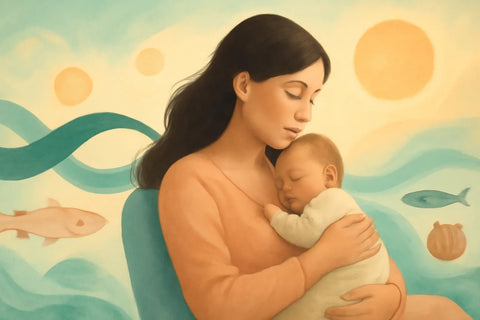 Omega-3 for Postpartum Mood: Benefits, Dosage, and Safety (2026) - Topvitamine