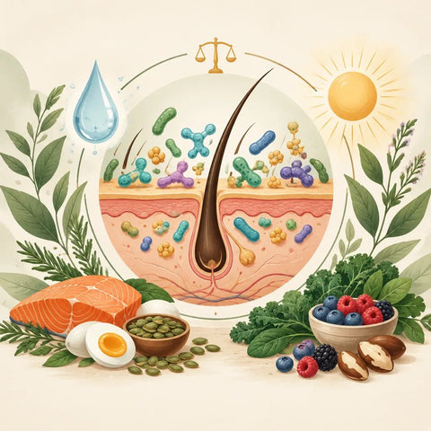 Scalp Microbiome & Dandruff: Nutrients That Restore Balance - Topvitamine