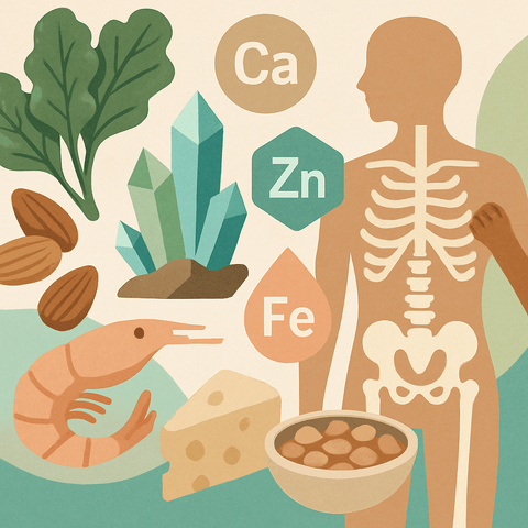 What are the 102 minerals the body needs? - Topvitamine