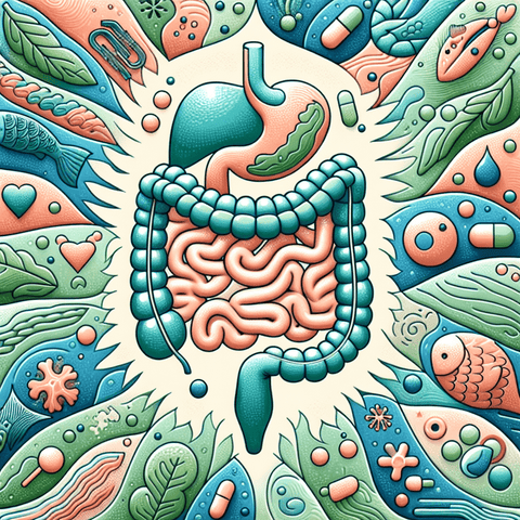 What are the effects of omega-3s on the intestines? - Topvitamine