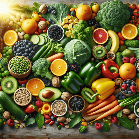 What foods are rich in vitamins? - Topvitamine