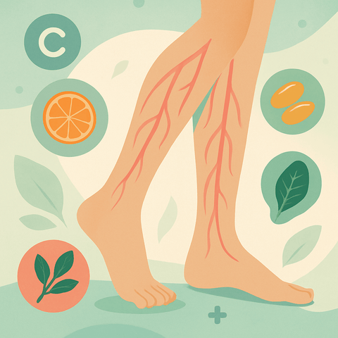 What is the best vitamin for blood circulation in legs and feet? - Topvitamine