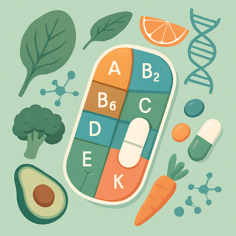 What nutrients does a multivitamin have? - Topvitamine
