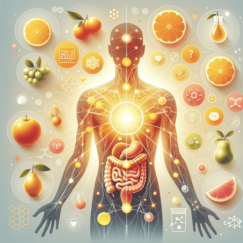 What organ does vitamin C affect? - Topvitamine