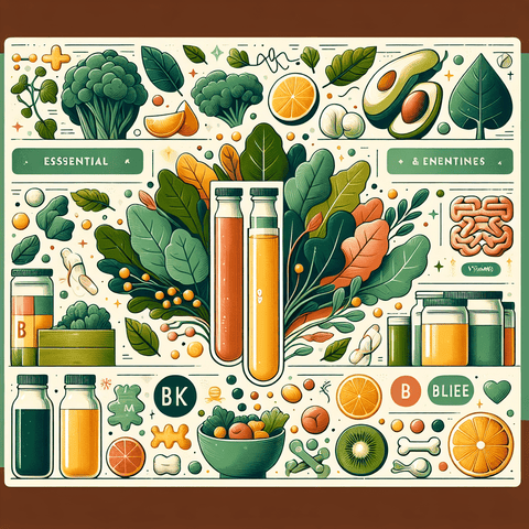 Where to find vitamins K, B9, and B12? - Topvitamine