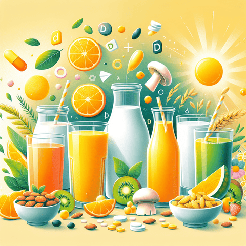 Which drink has a lot of vitamin D? - Topvitamine