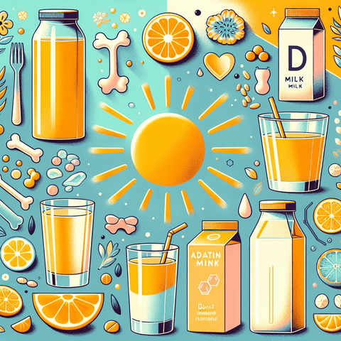 Which drink has a lot of vitamin D? - Topvitamine