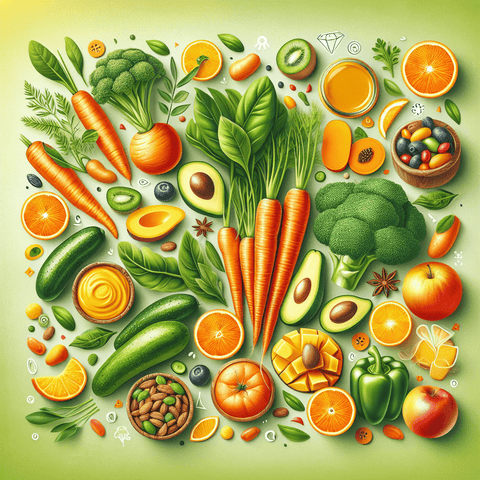 Which foods are rich in vitamin A? - Topvitamine