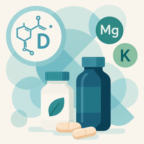 Which four supplements should not be mixed with vitamin D? - Topvitamine
