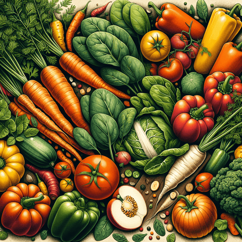 Which vegetable has more vitamin A? - Topvitamine