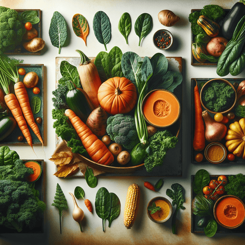 Which vegetables are rich in vitamin A? - Topvitamine