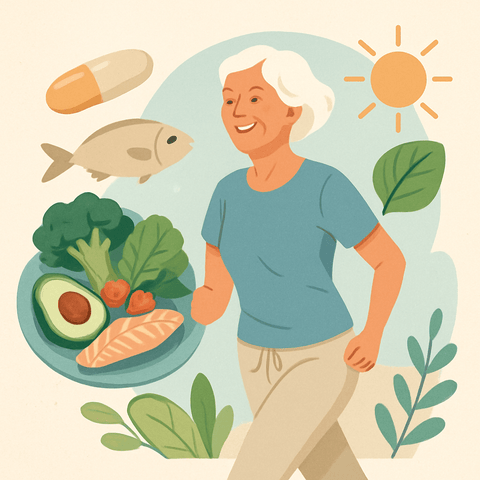 Which vitamins should a 70-year-old take? - Topvitamine