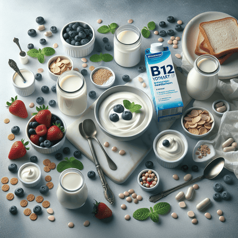 Which yogurt contains the most vitamin B12? - Topvitamine