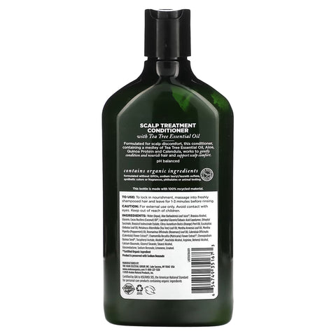 Conditioner, Scalp Treatment, Tea Tree (312 g) - Avalon Organics