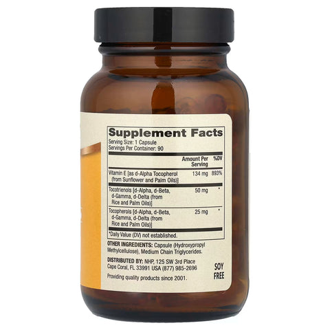 Dr. Mercola, Vitamin E Tocopherols & Tocotrienols, 30 Licaps Capsules