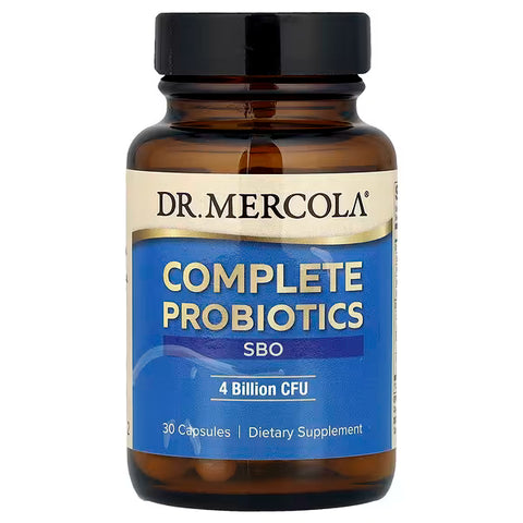 Complete Probiotics, SBO, 4 Billion CFU, 30 Capsules - Dr. Mercola