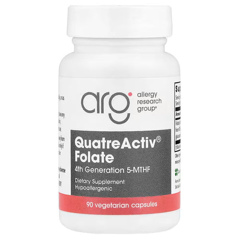 QuatreActiv Folate (90 capsules) - Allergy Research Group