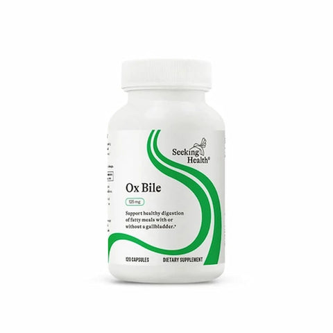 Ox Bile 125 mg (120 capsules) - Seeking Health